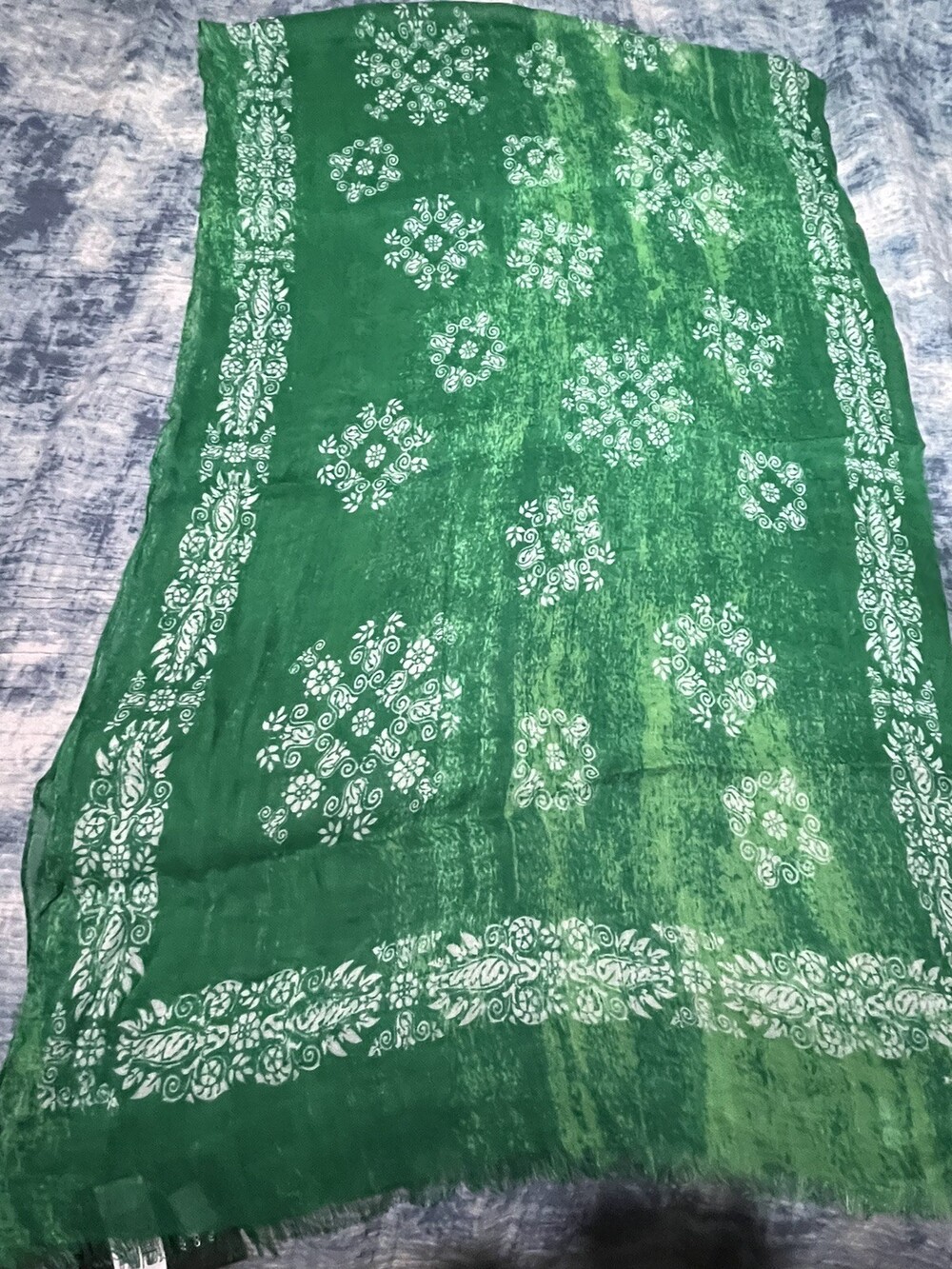 Beautiful NWT Kiton Napoli Linen, Viscose Blend Scarf ~ Made in Italy